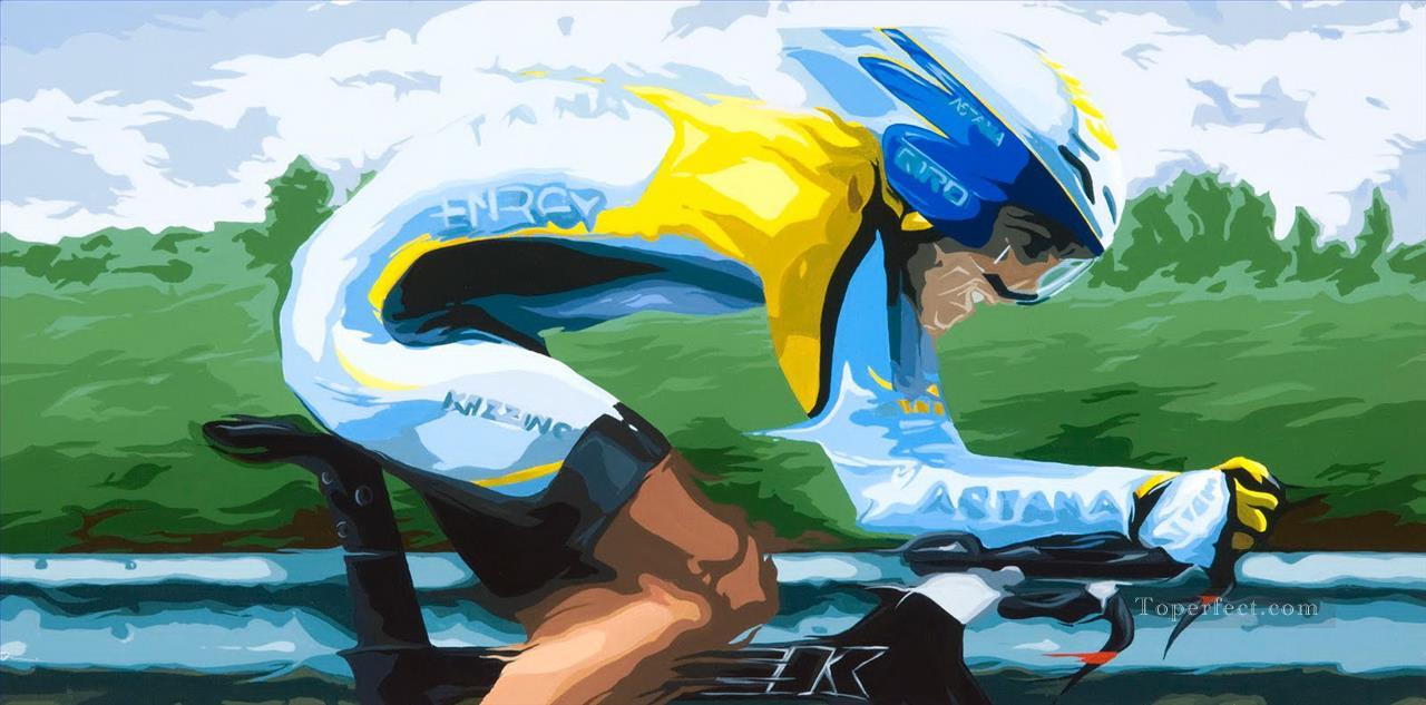 sport Contador impressionist Oil Paintings